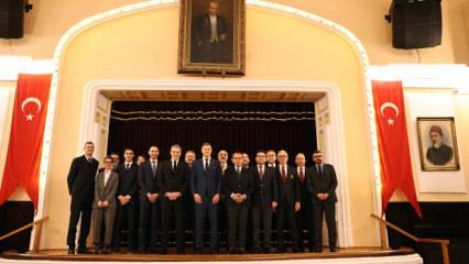  Juventus ma&ccedil;ı &ouml;ncesi dostluk yemeği d&uuml;zenlendi