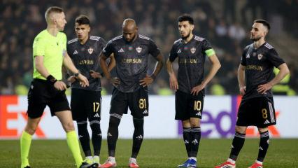 Karabağ'dan Devler Ligi'nde ağır yenilgi