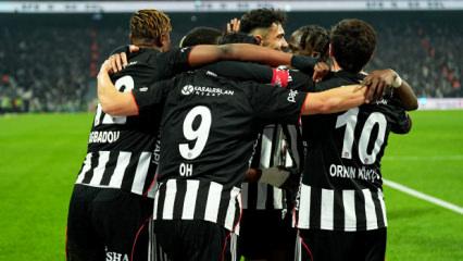 D&ouml;rt d&ouml;rtl&uuml;k Kartal: Beşiktaş taraftarı &ouml;n&uuml;nde G&ouml;ztepe'ye gol yağdırdı