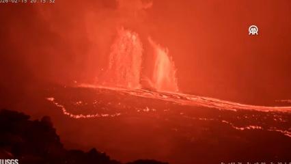 Kilauea Yanardağı'nda 42. patlama meydana geldi