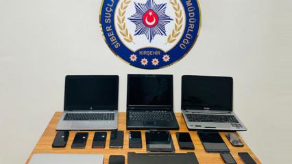 Kırşehir merkezli dev dolandırıcılık operasyonu: 16 zanlı tutuklandı!
