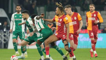 Konyaspor'dan zirveye darbe! Galatasaray 5 dakikada yıkıldı
