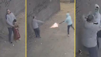 Mısır'da sokak ortasında dehşet: Baba ve oğluna saldıranlar kıskıvrak yakalandı
