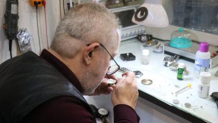 Saat sevdasından yurt dışı eğitimini bıraktı: Yıllardır zamana sevgiyle ayar veriyor