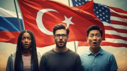 D&uuml;nyada 'T&uuml;rkiye' denilince akla gelen ilk şey! &Uuml;lke &uuml;lke sıralandı...