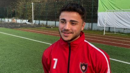 55 metreden gol atan gen&ccedil; futbolcu: Kendime g&uuml;vendim!