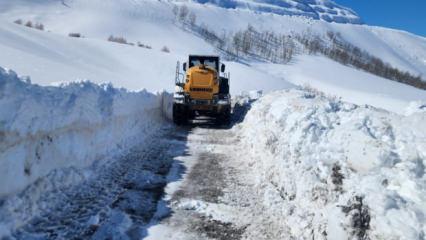 7 ilde yoğun kar sebebiyle 249 yol kapandı