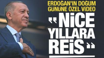 AK Parti'den Erdoğan'ın doğum g&uuml;n&uuml;ne &ouml;zel video: Nice Senelere Reis