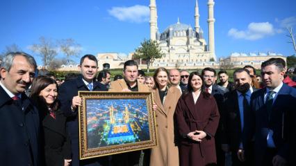 Bakan Kurum, Selimiye Camisi'ni ziyaret etti!