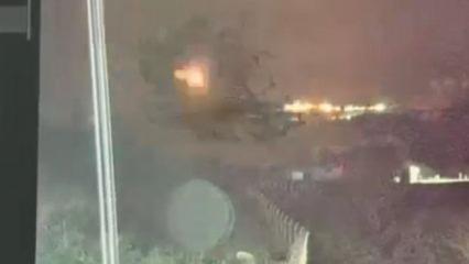 Balıkesir'deki F-16 kazasında d&uuml;şme anının en net g&ouml;r&uuml;nt&uuml;s&uuml; ortaya &ccedil;ıktı