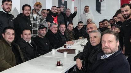 Beşiktaş Başkanı Serdal Adalı taraftarlarla iftarda buluştu
