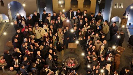 Bilal Erdoğan vatandaşlarla ateş başında buluştu: Cumhurbaşkanımız &ouml;rnek bir lider