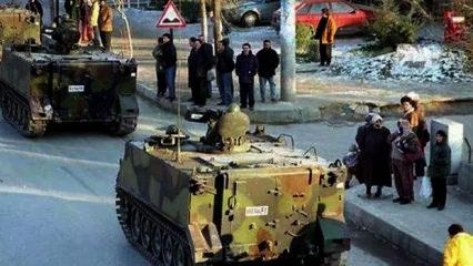 Bin yıl ge&ccedil;se de unutulmayacak kara leke! 28 Şubat tarihe b&ouml;yle kazındı...