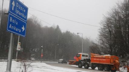 Bolu Dağı'nda kar ve sis alarmı!