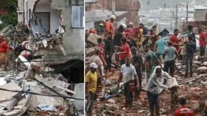 Brezilya'da sel felaketi! T&uuml;rkiye'den taziye mesajı