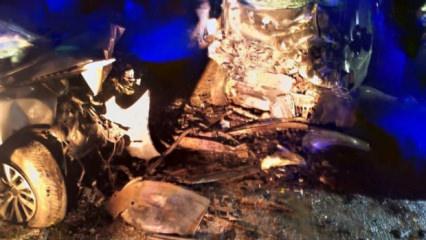 Diyarbakır'da katliam gibi kaza: 3'&uuml; &ccedil;ocuk 5 kişi &ouml;ld&uuml;, 2 kişi yaralandı