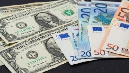 Dolar ve Euro'da g&uuml;n&uuml;n ilk fiyatları!