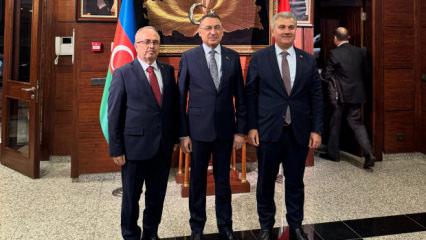 Milletvekili Canbey Azerbaycan&rsquo;da temaslarda bulundu 