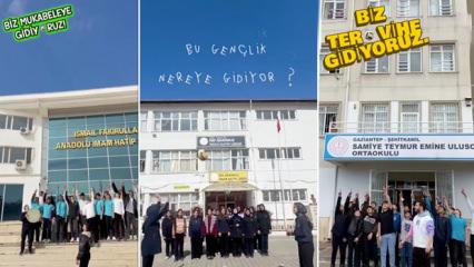 &lsquo;Gen&ccedil;lik nereye gidiyor&rsquo; diyenlere imam hatiplilerden cevap: 'Biz mukabeleye gidiyoruz&rsquo;