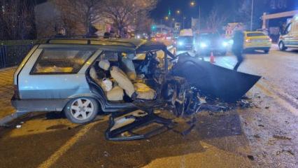 İftar &ouml;ncesi feci kaza: 1 &ouml;l&uuml; 3 yaralı