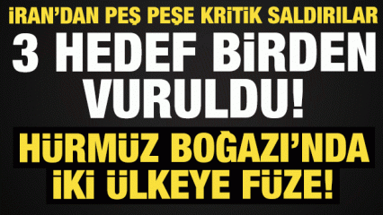 İran'dan peş peşe saldırılar: Erbil havalimanı, ABD ve İngiltere tankerleri vuruldu!