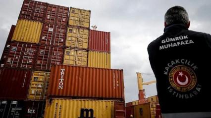 İstanbul limanında yakalandı! 14 milyar lira değerinde!