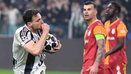 İtalya'da manşetler Juve-G.Saray ma&ccedil;ıyla yandı: 'İmkansız G&ouml;rev'i Osimhen mahvetti