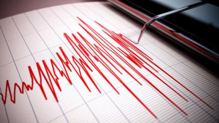 Kahramanmaraş'ta 4,7 b&uuml;y&uuml;kl&uuml;ğ&uuml;nde deprem meydana geldi