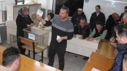 Konya'da yeni kurulan mahallede se&ccedil;im heyecanı