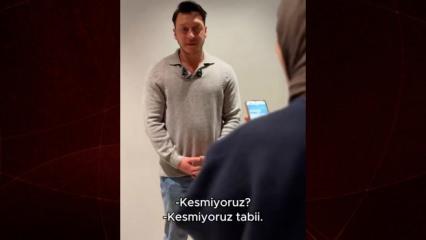 Mesut &Ouml;zil verdiği samimi cevaplarla g&ouml;n&uuml;lleri fethetti