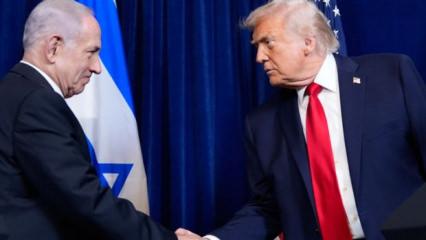 Netanyahu, Trump&rsquo;la g&ouml;r&uuml;şt&uuml;! Masadaki kitap dikkat &ccedil;ekti