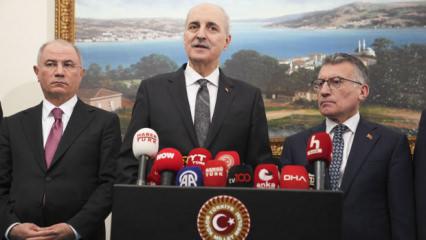 Numan Kurtulmuş, AK Parti'yi ziyaret etti