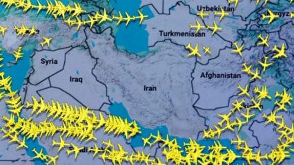 Orta Doğu'da hava sahası kapandı! T&uuml;m u&ccedil;uşlar durdu