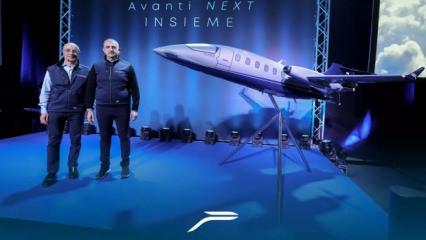 Piaggio Aerospace'in yeni u&ccedil;ak modeli ortaya &ccedil;ıktı