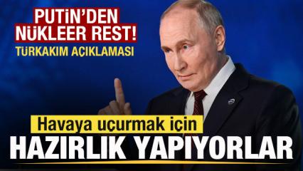 Putin'den n&uuml;kleer rest! 'T&uuml;rkAkım' a&ccedil;ıklaması! Havaya u&ccedil;urmak i&ccedil;in hazırlık yapıyorlar