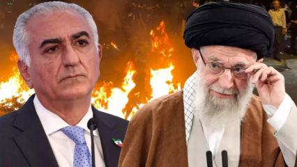 Rıza Pehlevi'den Hamaney'in haleflerine g&ouml;zdağı
