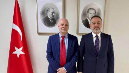 Şam B&uuml;y&uuml;kel&ccedil;isi Nuh Yılmaz BM heyetiyle g&ouml;r&uuml;şt&uuml;