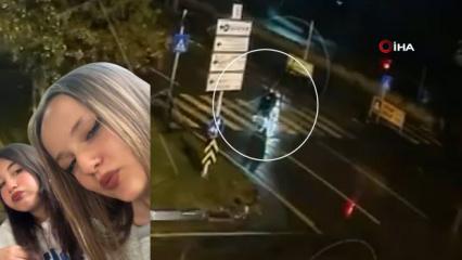 Samsun'daki feci kaza kamerada! İzleyenlerin y&uuml;reği dağlandı...