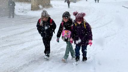 Son dakika: 8 ilimizde okullar 1 g&uuml;n tatil edildi