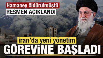 Son dakika: Resmen duyuruldu! İran'da yeni y&ouml;netim g&ouml;reve başladı