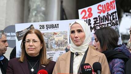 S&uuml;meyye Erdoğan Bayraktar: 28 Şubat&rsquo;ı unutmayacağız unutturmayacağız