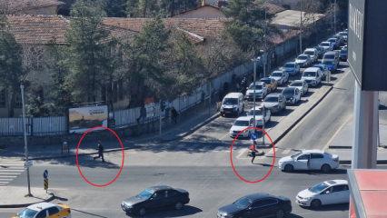 Tabanca ile kovaladığı husumetlisine ateş etti! O anlar kamerada