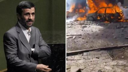 Tahran'da hareketli saatler: Eski Cumhurbaşkanı Ahmedinejad'ın evi bombalandı