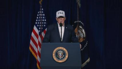 Trump'tan İran ordusuna: Silah bırakın ya da kesin &ouml;l&uuml;mle y&uuml;zleşin