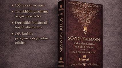 T&uuml;rk edebiyatının yaşayan değeri: Kalemden kelama "S&ouml;zde kalmasın" kitabı yayınlandı