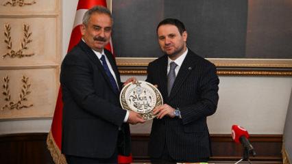 T&uuml;rkiye Basın Federasyonu&rsquo;ndan Bakan G&uuml;rlek&rsquo;e ziyaret