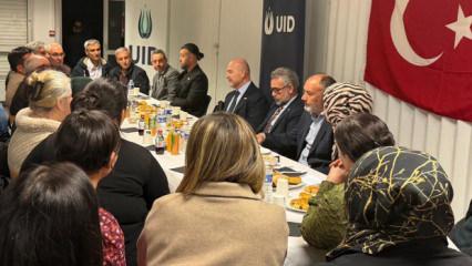 S&uuml;leyman Soylu: Avrupa&rsquo;daki T&uuml;rkler y&uuml;kseliyor