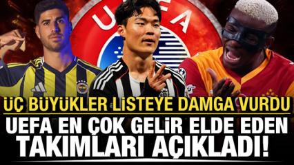 UEFA en &ccedil;ok gelir elde eden takımları a&ccedil;ıkladı! S&uuml;per Lig devleri listeye damga vurdu