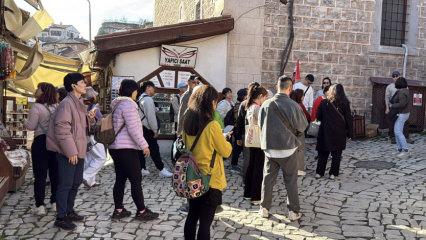 UNESCO şehri Safranbolu&rsquo;da turist yoğunluğu