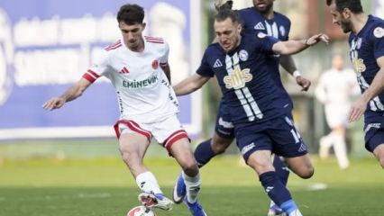 1. Lig ma&ccedil;ında galibiyete ilk yarıda uzandılar